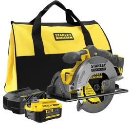 Stanley Fatmax SFMCS500M1S-QW Scie circulaire sans fil 18V avec batterie 4Ah