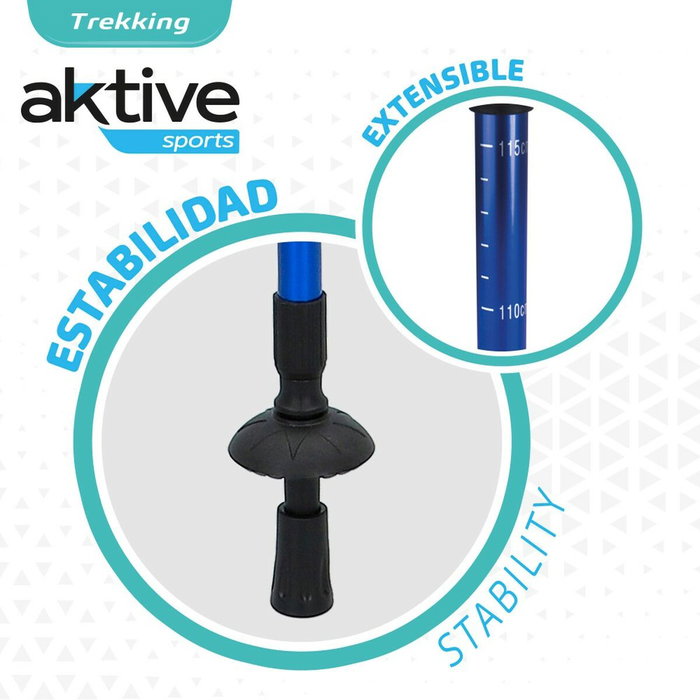Aktive Bâton Trekking Extensible