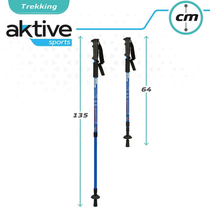 Aktive Bâton Trekking Extensible