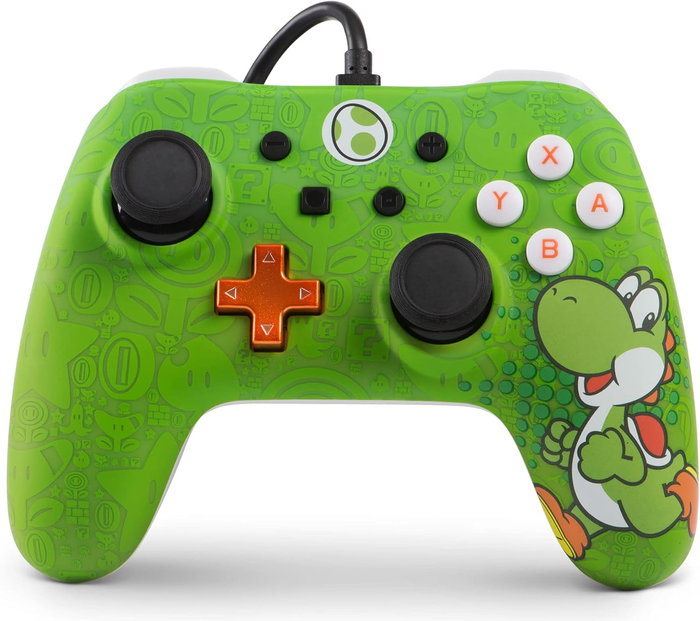 Power A - Mando Yoshi Officiel pour Nintendo Switch avec Cable USB Détachable 2,5 m - Réf. 1506257 Power A - Mando Yoshi Officiel pour Nintendo Switch avec Cable USB Détachable 2,5 m - Réf. 1506257