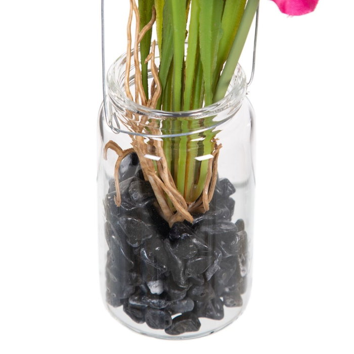 BigBuy Home Plante décorative Vert et Rose BigBuy Home Plante décorative Vert et Rose