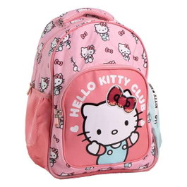Cerdá Sac à dos scolaire taille moyenne 42 cm Hello Kitty - 3.3 x 4.2 x 42.0 cm, rose