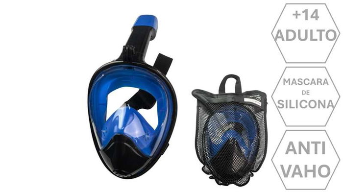 Poessa Masque Intégral en Silicone Vision 180º