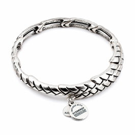 Alex And Ani Pulsera Naturaleza Gris 20cm