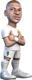Minix Figurine Real Madrid Mbappe - Collection Minix - PVC 12 cm