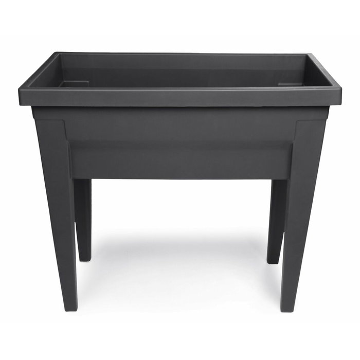 Eda Veg&Table City Table de culture sur pieds 57 L - Gris anthracite