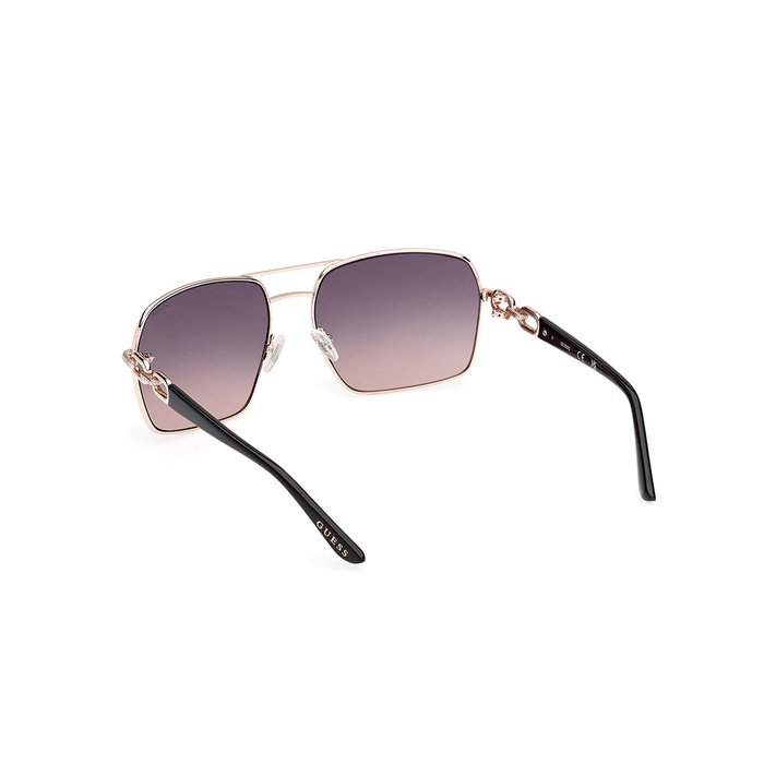 Guess GU00159-6328B Lunettes de soleil aviateur femme en métal