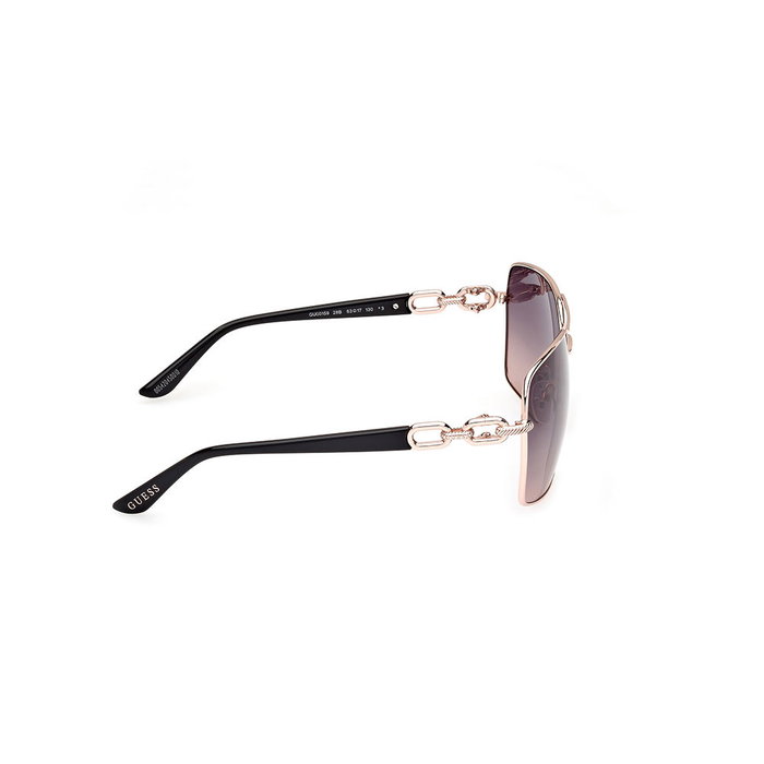 Guess GU00159-6328B Lunettes de soleil aviateur femme en métal