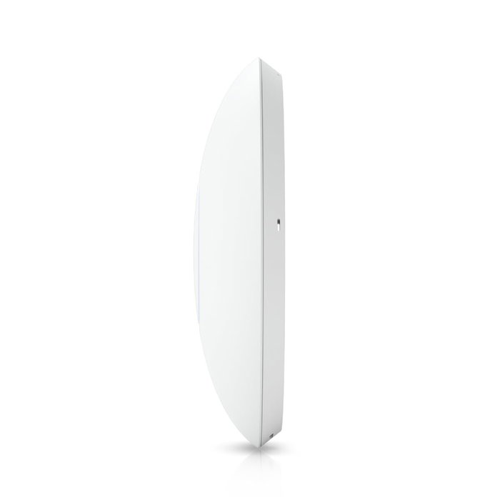 Ubiquiti Point d'accès WiFi 7 plafonnier 6 GHz 6 flux spatiaux, couverture 140 m², port 2.5 GbE RJ45 PoE+, jusqu'à 300+ clients