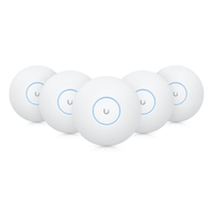 Ubiquiti Point d'accès WiFi 7 plafonnier 6 GHz 6 flux spatiaux, couverture 140 m², port 2.5 GbE RJ45 PoE+, jusqu'à 300+ clients