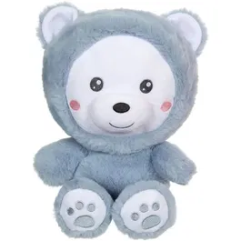 GIPSY TOYS Peluche Ours Hoody Pets Bleu 24 cm - Ours en peluche avec combinaison