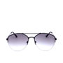 Calvin Klein CK20121S 001 Lunettes de Soleil Femme Aviateur Métal UV400 57-17-140 mm