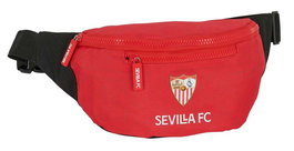 Safta RINONERA SEVILLA FC 23X12X9CM Sac banane fan équipe de football FC Séville polyester 600D REACH rouge et noir