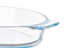 Vivalto Bandeja en Borosilicate Ovale avec Anses 800 ml 27x4.5x15.8 cm (Set de 18)