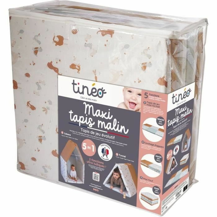 Tineo Maxi Tapis d'éveil Malin Little Farmer 5en1 - 120x180x5 cm Tineo Maxi Tapis d'éveil Malin Little Farmer 5en1 - 120x180x5 cm