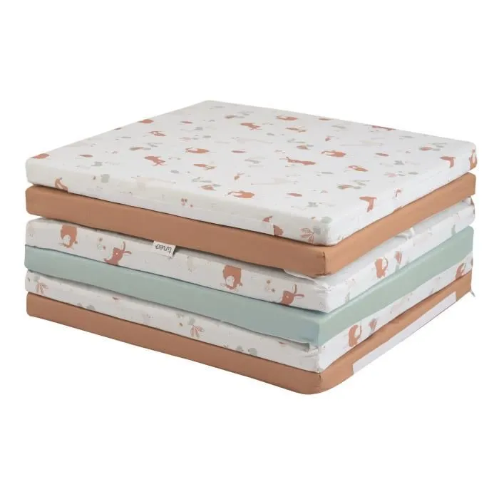 Tineo Little Farmer - Tapis d'éveil 5 en 1 évolutif multifonction pour bébé, 120 x 180 cm, déhoussable Tineo Little Farmer - Tapis d'éveil 5 en 1 évolutif multifonction pour bébé, 120 x 180 cm, déhoussable