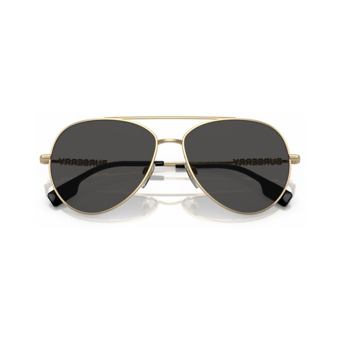 Burberry BE3147-110987 Lunettes de soleil Doré et Gris