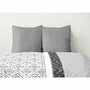 Home Linge Passion Lot de 2 taies d'oreiller en microfibre, Gris clair, 50 x 70 cm
