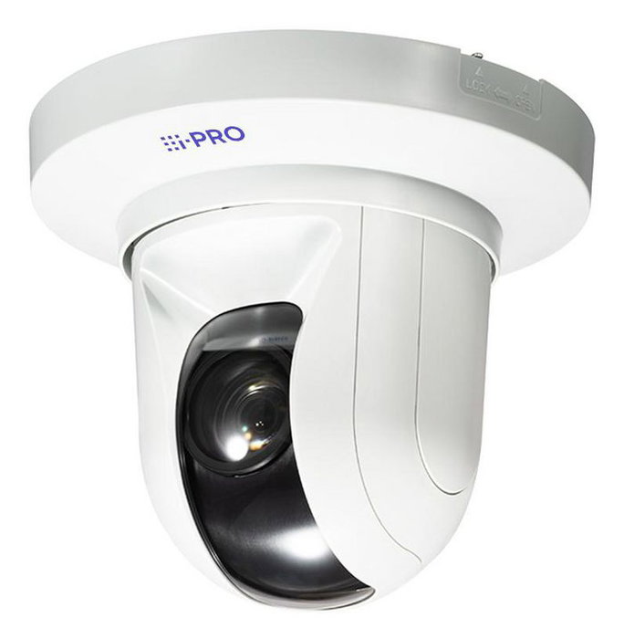 i-PRO Caméra de surveillance intérieure PTZ AI 2MP 21x zoom optique 144dB vision nocturne couleur suivi automatique PoE Sécurité FIPS i-PRO Caméra de surveillance intérieure PTZ AI 2MP 21x zoom optique 144dB vision nocturne couleur suivi automatique PoE Sécurité FIPS