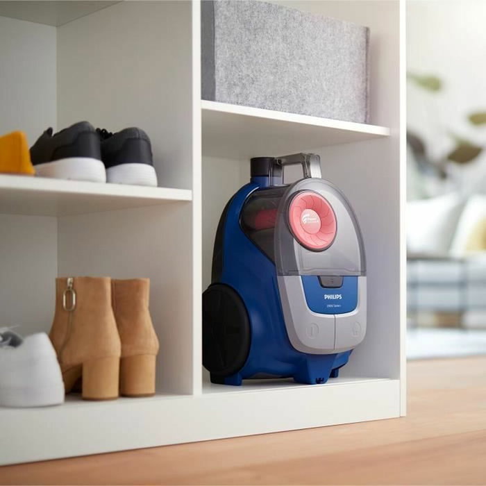 Philips Aspirateur sans sac Série 2000 XB2123/09 PowerCyclone 4 Bleu/rose