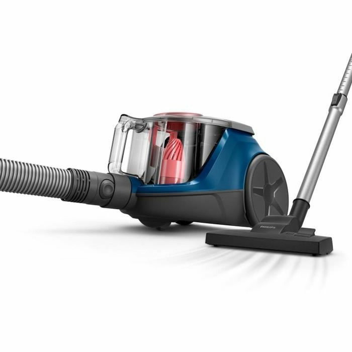 Philips Aspirateur sans sac Série 2000 XB2123/09 PowerCyclone 4 Bleu/rose
