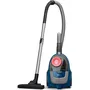 Philips XB2123/09 Aspirateur traîneau sans sac Série 2000 PowerCyclone 4, 850W, 77dB, filtre Super Clean Air EPA12, bleu/rose, brosse multi-usage
