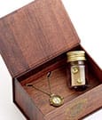 THE CARAT SHOP Harry Potter Collier et Boucles d'oreilles Hermoine Potions Time Turner (Doré)