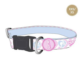 Cerda Collar pour chien taille XXS/XS Barbie T1XXS, couleur rose - Accessoire pour petit chien