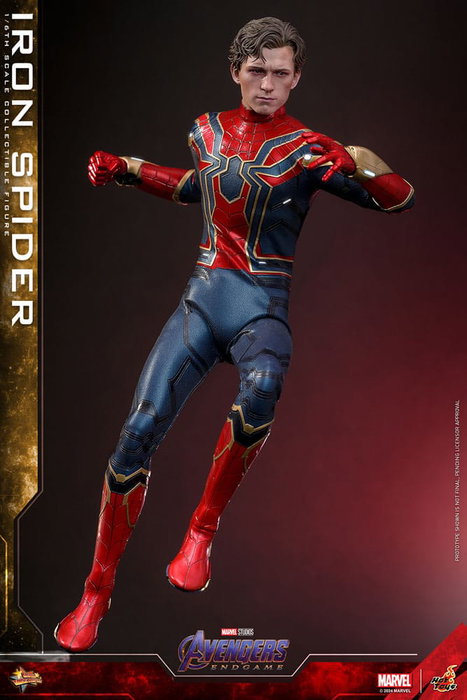 Hot Toys Avengers: Endgame Movie Masterpiece Iron Spider 28 cm