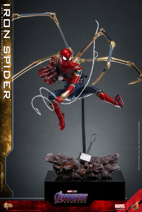 Hot Toys Avengers: Endgame Movie Masterpiece Iron Spider 28 cm