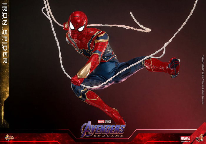 Hot Toys Avengers: Endgame Movie Masterpiece Iron Spider 28 cm