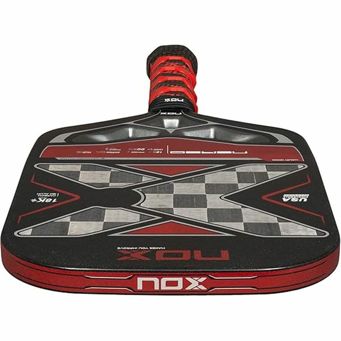 Raquette de Pickleball Nox Nerbo Noir Fibre de Carbone