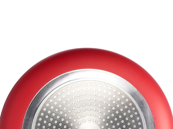 Kinvara Set 3 Poêles Aluminium Rouge 28x46x15 cm Antiadhésif Compatible Induction (Set de 6) Kinvara Set 3 Poêles Aluminium Rouge 28x46x15 cm Antiadhésif Compatible Induction (Set de 6)