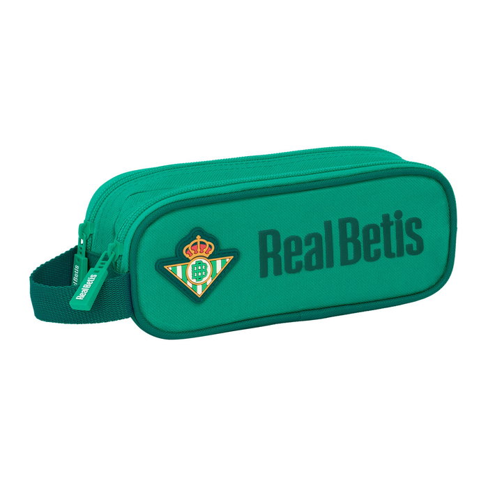 Trousse Fourre-Tout Double Real Betis Balompié Vert 21 x 8 x 6 cm Trousse Fourre-Tout Double Real Betis Balompié Vert 21 x 8 x 6 cm