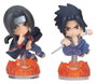 Epoch Games Naruto Shippuden Sasuke vs Itachi - Jeu de duel avec 2 figurines
