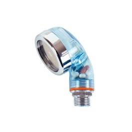 Bifull Dione Pommeau de douche ionique bleu transparent