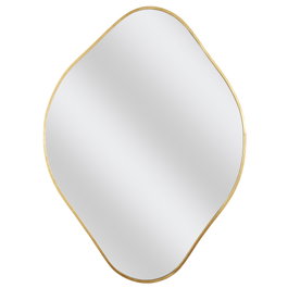 Home Deco Factory Miroir Mural Doré 44x60 cm