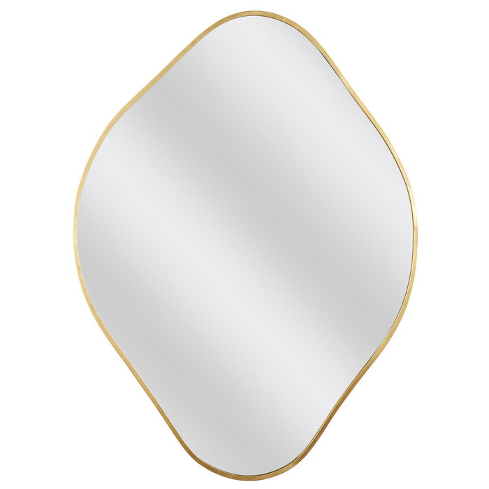 Home Deco Factory Miroir Mural Doré 44x60 cm Home Deco Factory Miroir Mural Doré 44x60 cm
