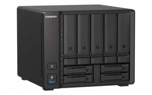 Qnap TS-H973AX-32G Serveur NAS 9 baies AMD Ryzen V1500B 32Go DDR4 Qnap TS-H973AX-32G Serveur NAS 9 baies AMD Ryzen V1500B 32Go DDR4
