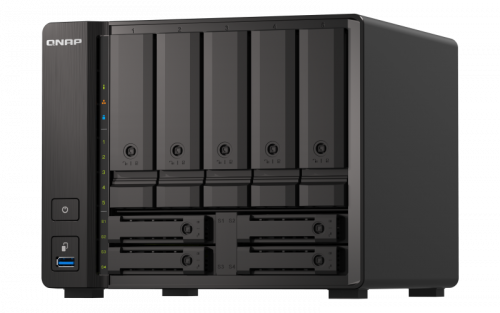 Qnap TS-H973AX-32G Serveur NAS 9 baies AMD Ryzen V1500B 32Go DDR4 Qnap TS-H973AX-32G Serveur NAS 9 baies AMD Ryzen V1500B 32Go DDR4