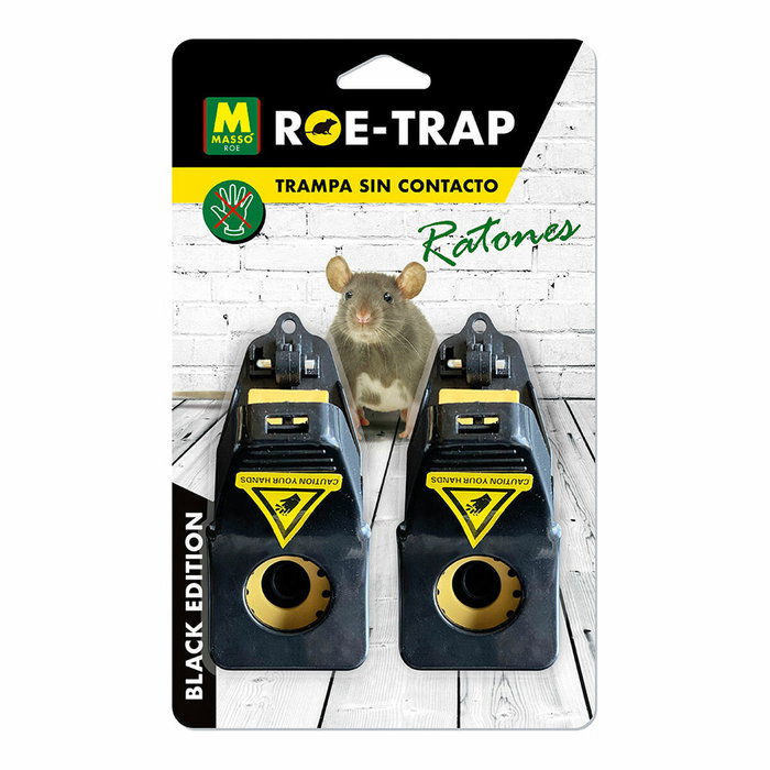 Piège à souris Massó Roe-Trap Black Edition 231699 Piège à souris Massó Roe-Trap Black Edition 231699