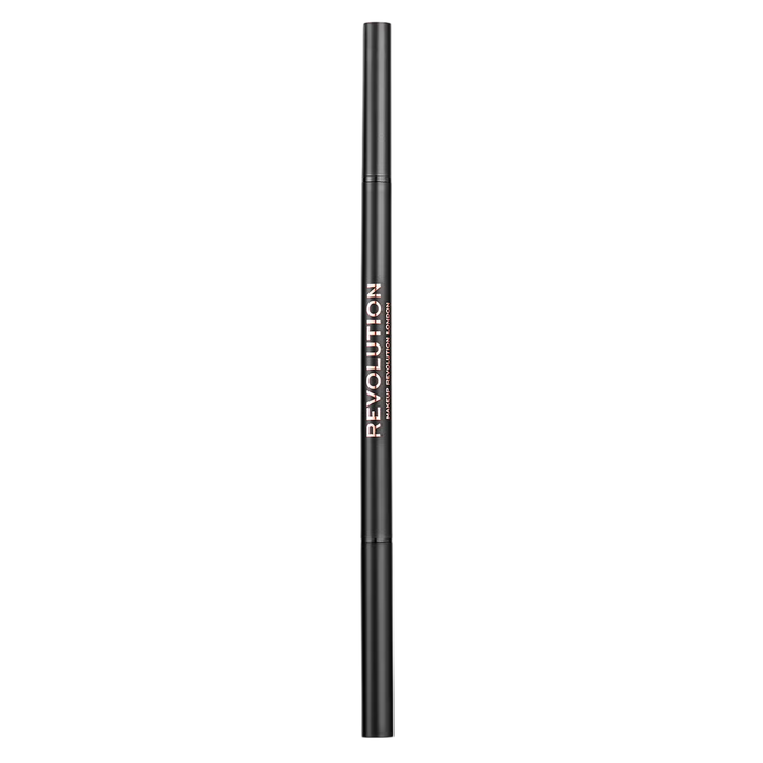 Makeup Revolution Crayon à sourcils Precise Brow 2-en-1 avec brosse, Mat, Rétractable, Brun chaud, 0.05 g Makeup Revolution Crayon à sourcils Precise Brow 2-en-1 avec brosse, Mat, Rétractable, Brun chaud, 0.05 g