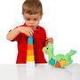 Chicco Dino Lino Écologique - Jouet 3 en 1 en matériaux recyclés pour le développement des compétences - Dès 12 mois