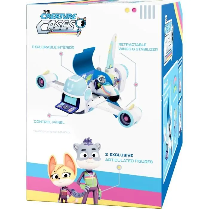 Bandai Coffret Enquetes Sauvages - Jet R.O.N. - Jeu d'aventure animalier inspiré de la série Creature Cases - Réf. PMCC9014 Bandai Coffret Enquetes Sauvages - Jet R.O.N. - Jeu d'aventure animalier inspiré de la série Creature Cases - Réf. PMCC9014