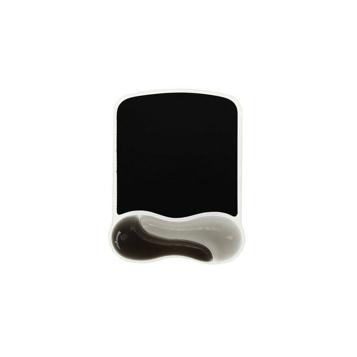 Kensington Tapis de souris avec repose-poignet en gel Duo Gel, couleur gris fumé clair/foncé pour confort et fraîcheur au bureau