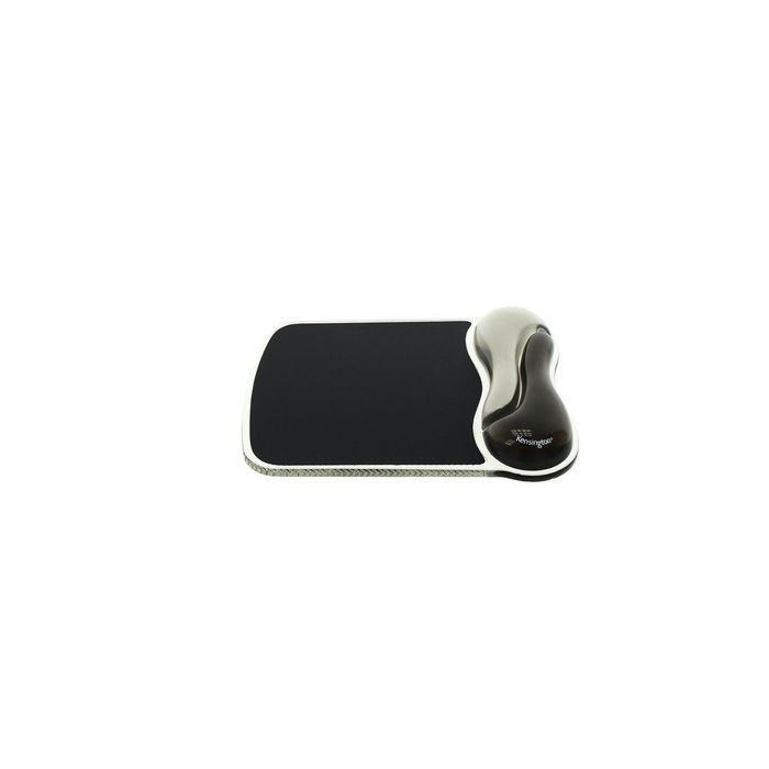 Kensington Tapis de souris avec repose-poignet en gel Duo Gel, couleur gris fumé clair/foncé pour confort et fraîcheur au bureau