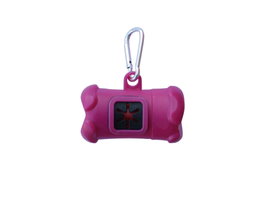 Freedog Distributeur de sacs rose