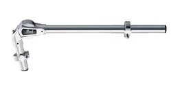 PEARL Support pour Timbre Extra Court Chromé - Dimension 54x15x6 cm