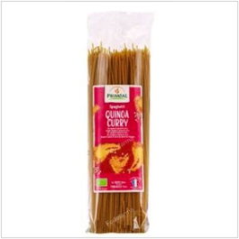 PRIMEAL Spaghettis de blé, quinoa et curry Bio 500g