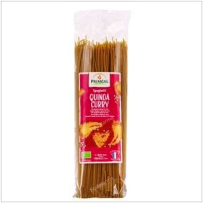 Primeal Spaghetti de Blé Quinoa Curry 500 g Bio Primeal Spaghetti de Blé Quinoa Curry 500 g Bio